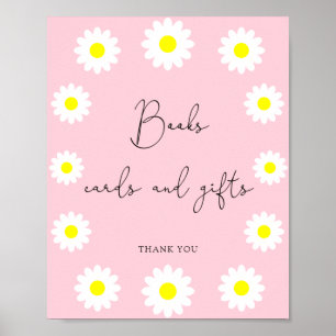 Wildflowers Daisies - books cards and gifts Poster