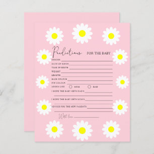 Wildflowers daisies - predictions for baby