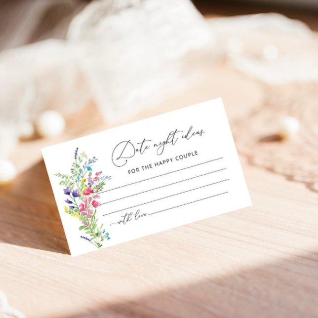 Wildflowers Date Night Ideas Card (Creator Uploaded)