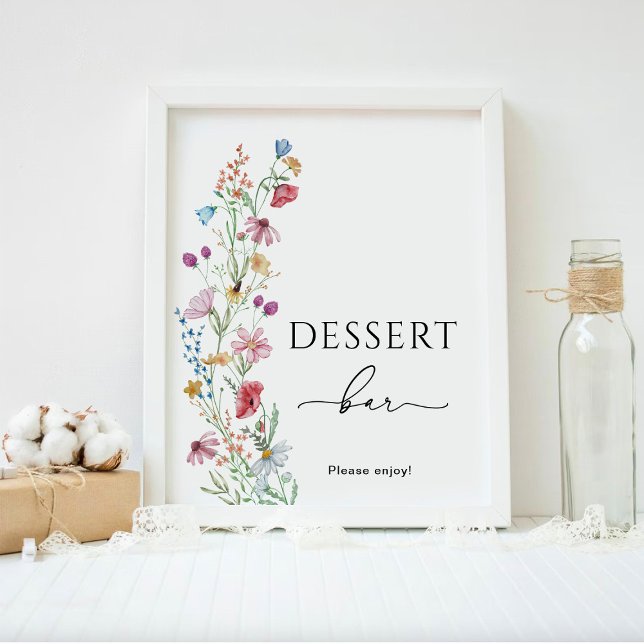 Wildflowers Dessert Bar  Poster (Creator Uploaded)