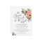 Wildflowers Drive By Bridal Shower Invite