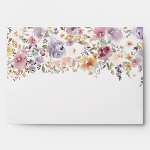 Wildflowers Elegant bridal shower  Envelope