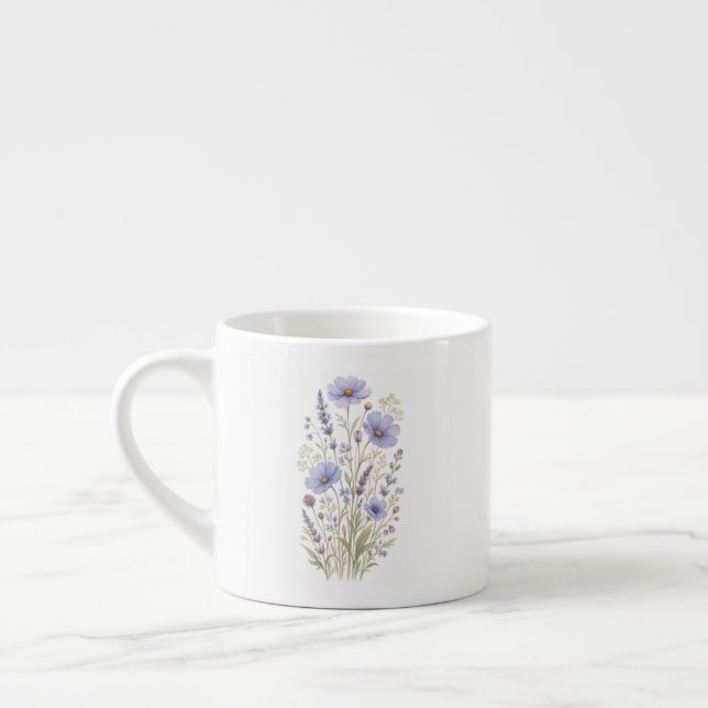 Wildflowers Espresso Cup (Left)