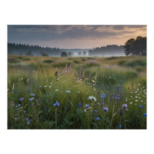Wildflowers Field Photo Print