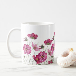 Wildflowers Floral, Botanical Garden, Colorful gif Coffee Mug