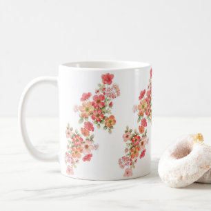 Wildflowers Floral, Botanical Garden, Colorful gif Coffee Mug