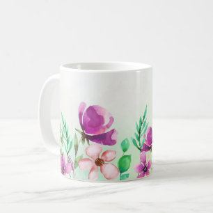 Wildflowers Floral, Botanical Garden, Colorful gif Coffee Mug