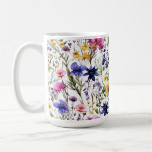 Wildflowers Floral Mug