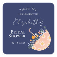 Wildflowers Floral Umbrella Garden Bridal Shower