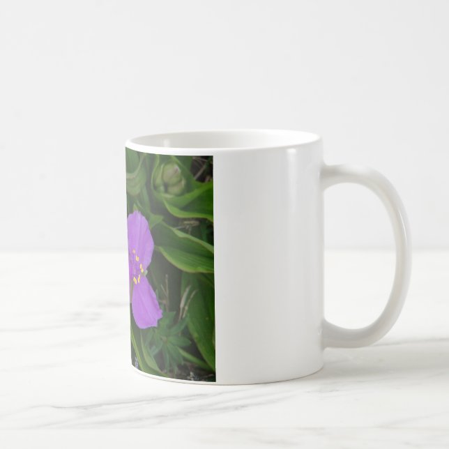 Wildflowers Fuchsia Spiderwort Hot Springs Gifts Coffee Mug (Right)
