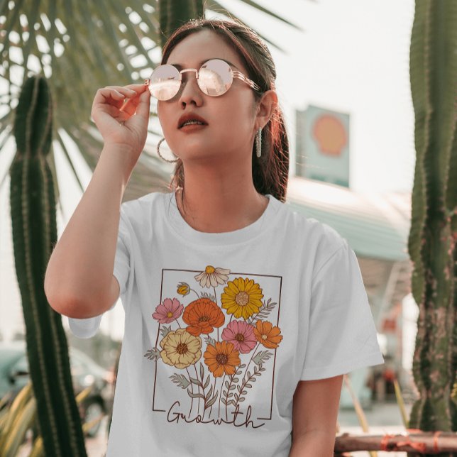 Wildflowers Growth T-Shirt (Creator Uploaded)