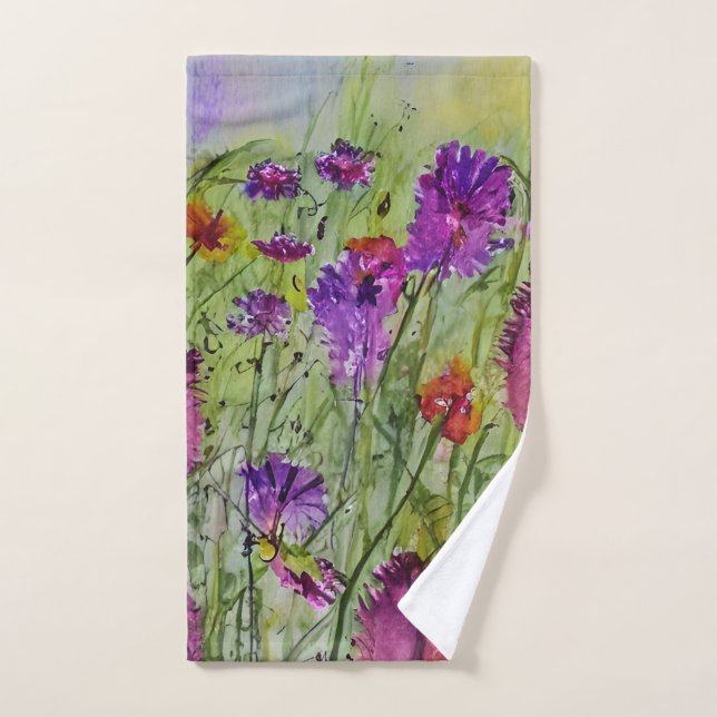 Wildflowers Hand Towel (Hand Towel)