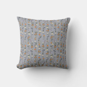 Wildflowers Handdrawn Cushion