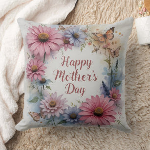 Wildflowers Happy Mother's Day Cushion