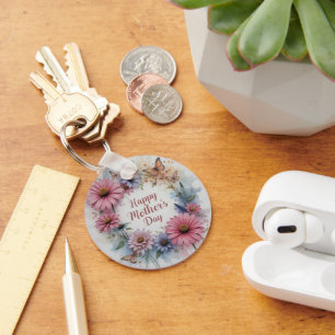 WildFlowers Happy Mother's Day Key Ring