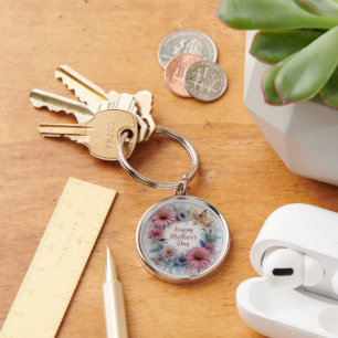 WildFlowers Happy Mother's Day Key Ring
