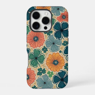 Wildflowers Harmonious Tones iPhone 16 Pro Case