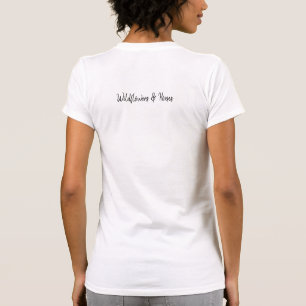 Wildflowers & Horses DreamCatching Art by Bihrle T-Shirt