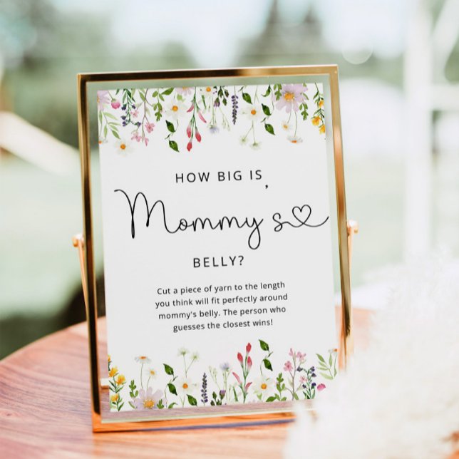 Wildflowers how big is mummy's belly game poster (Creator Uploaded)