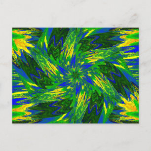 WILDFLOWERS IN PASTELS 13 Postcard