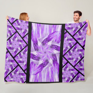 Wildflowers in Pastels 6 Fleece Blanket