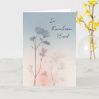 Wildflowers in Soft Hues of Pink and Blue Sympathy