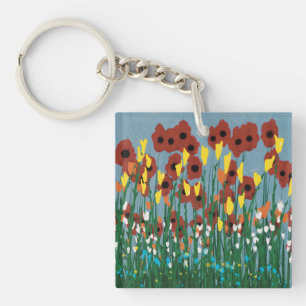 Wildflowers Key Ring