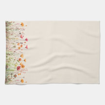 Wildflowers Kitchen Towel