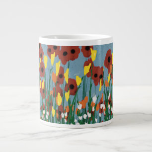 Wildflowers Large Coffee Mug