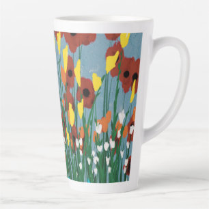 Wildflowers Latte Mug