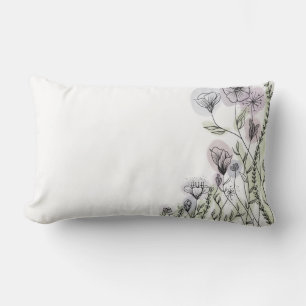 Wildflowers  lumbar cushion