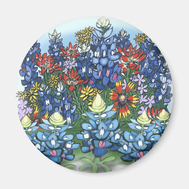 Wildflowers Magnet (Front)