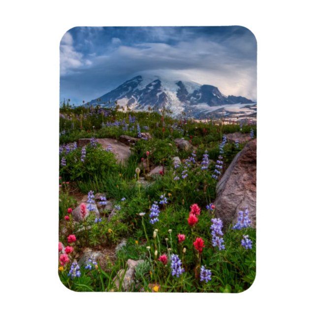 Wildflowers Magnet (Vertical)