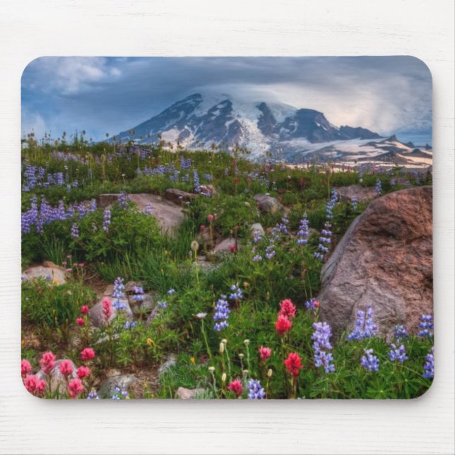 Wildflowers Mouse Pad (Front)