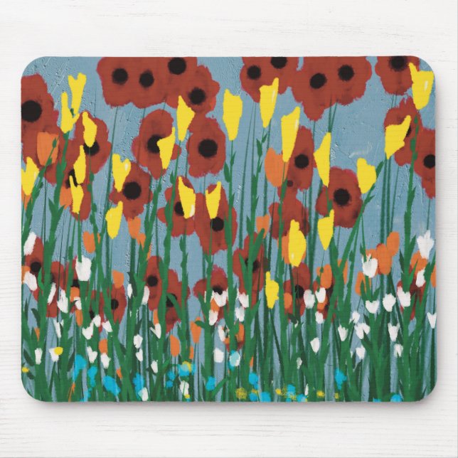 Wildflowers Mouse Pad (Front)