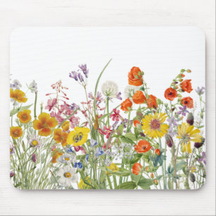 Wildflowers mouse pad