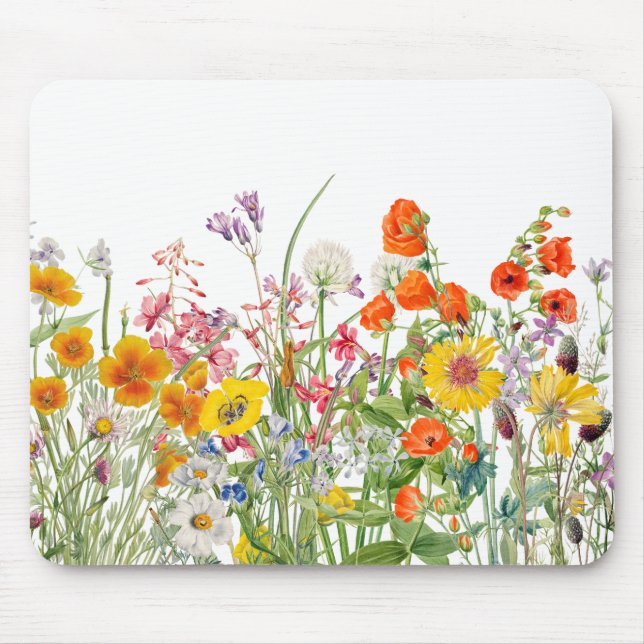 Wildflowers   mouse pad (Front)
