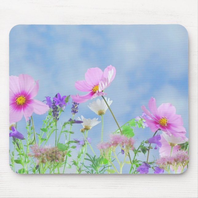 Wildflowers, Nature's Beauty Mouse Pad (Front)