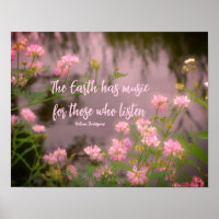 Wildflowers Near Brook Earth Music Inspirational