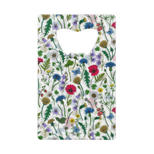Wildflowers on off white