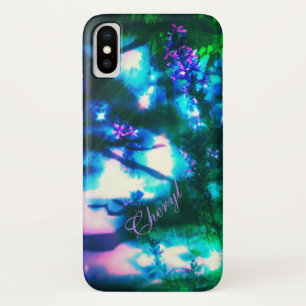 Wildflowers Oriental Goth iPhone X Case