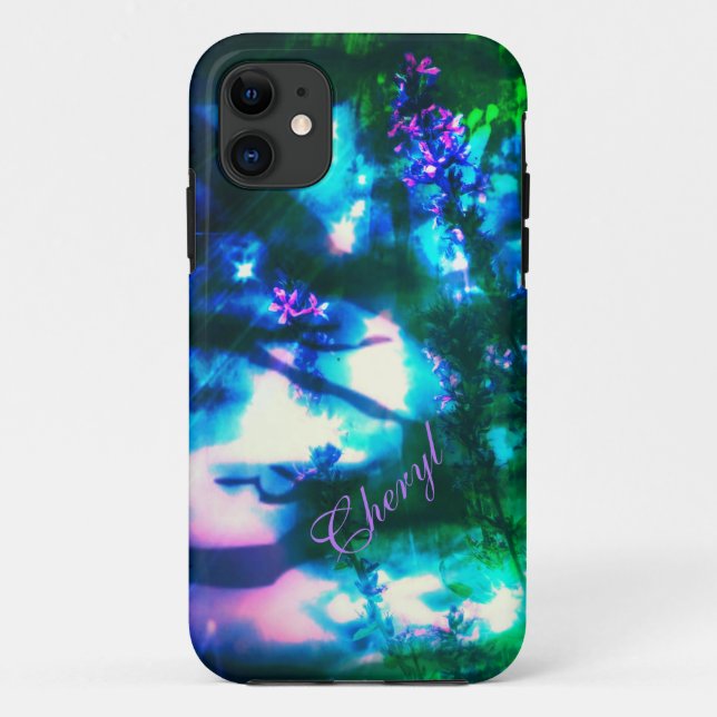 Wildflowers Oriental Goth iPhone 5S case (Back)