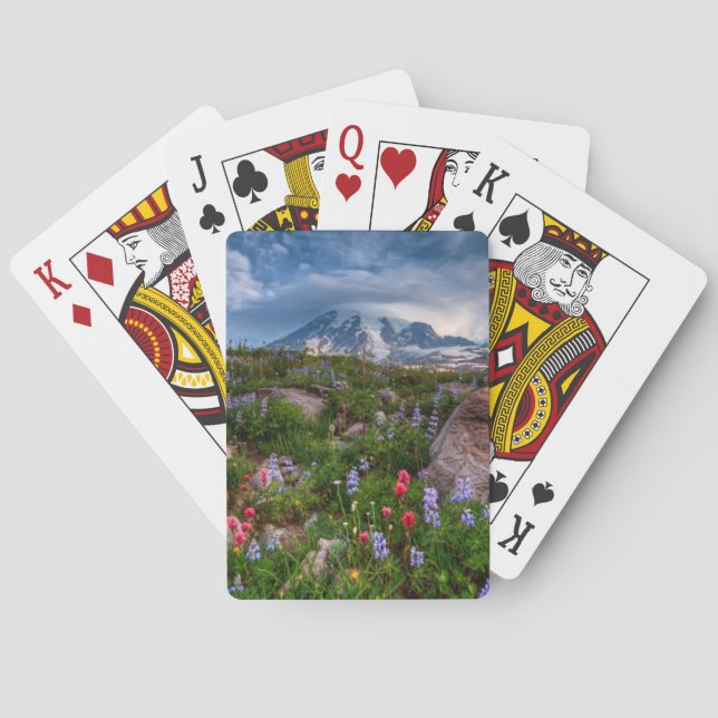 Wildflowers Playing Cards (Back)