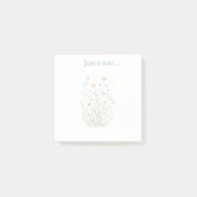 Wildflowers Post it Notes (Front)
