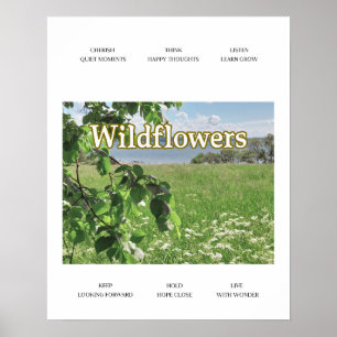Wildflowers Poster