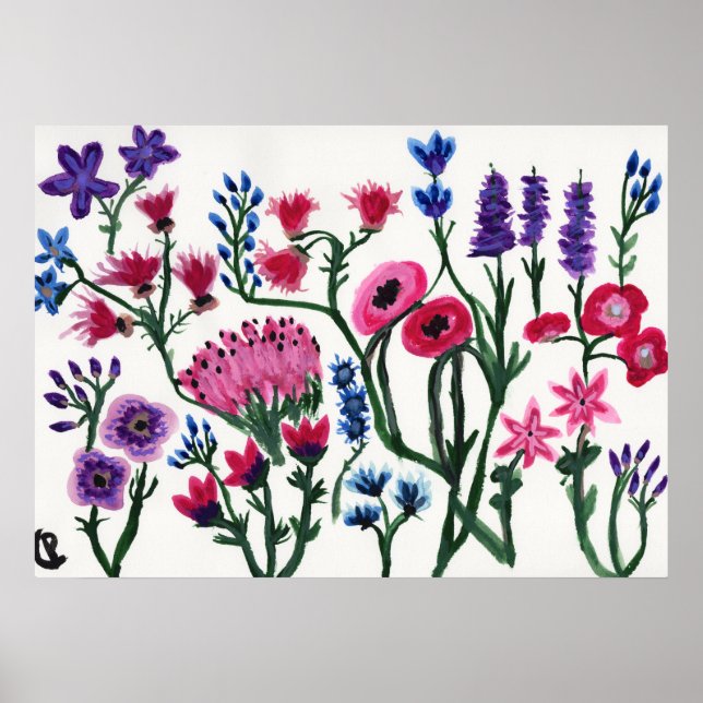 Wildflowers Poster (Front)