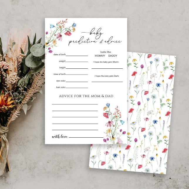 Wildflowers Predictions Game Flyer (Creator Uploaded)