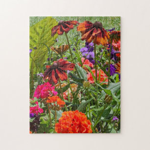 Wildflowers Puzzle, 11" x 14", 252 pieces Jigsaw Puzzle