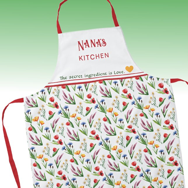 Wildflowers | Secret Ingredient is Love! Nana's Apron (Creator Uploaded)