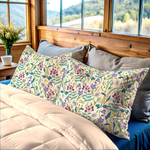 Wildflowers Standard Pillow Case